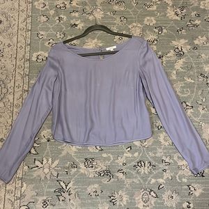 Aritzia cropped Blouse-- never worn